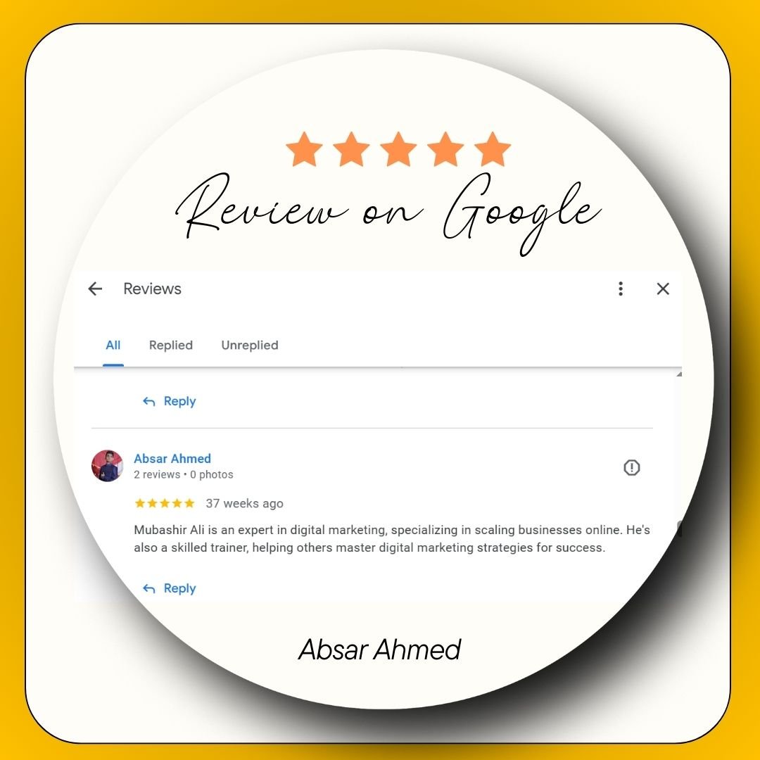 Students and clients review for mubashir ali